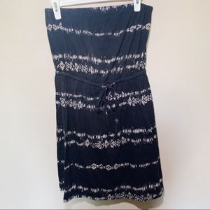 Mossimo Tie Strapless Dress